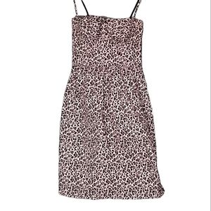 Moda International Bustier Style Animal Print Dress